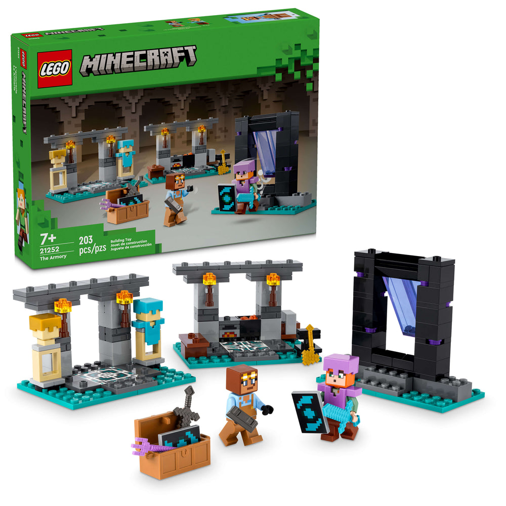 LEGO Minecraft The Armory Building Adventure 21252