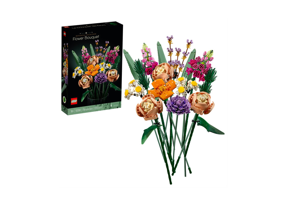 LEGO Icons 10280 Flower Bouquet - 756 Piece Adult Building Set