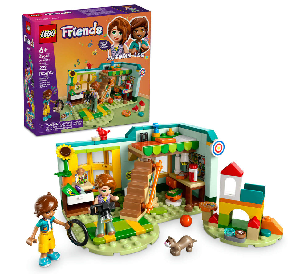 LEGO® Friends Autumn’s Room Pretend-Play Toy Building Set 42646