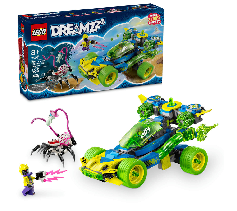 LEGO® DREAMZzz™ Mateo and the Z-Blob Action Race Car Toy 71491