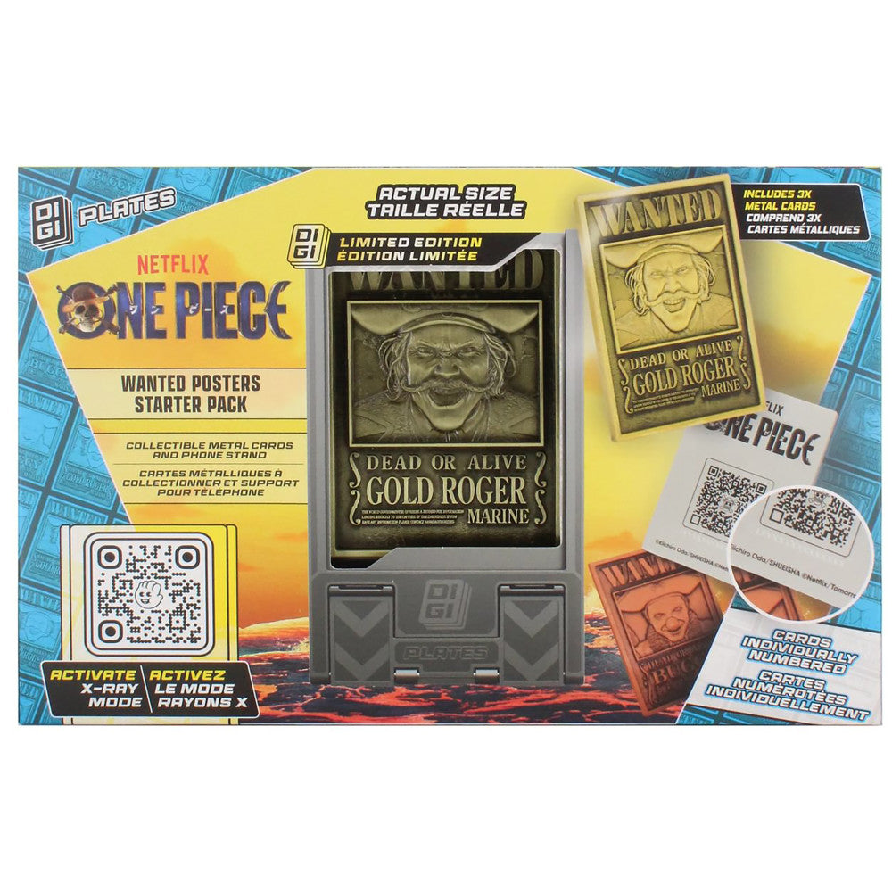 Exquisite Gaming: Digiplate Starter Pack - One Piece: Wanted Posters