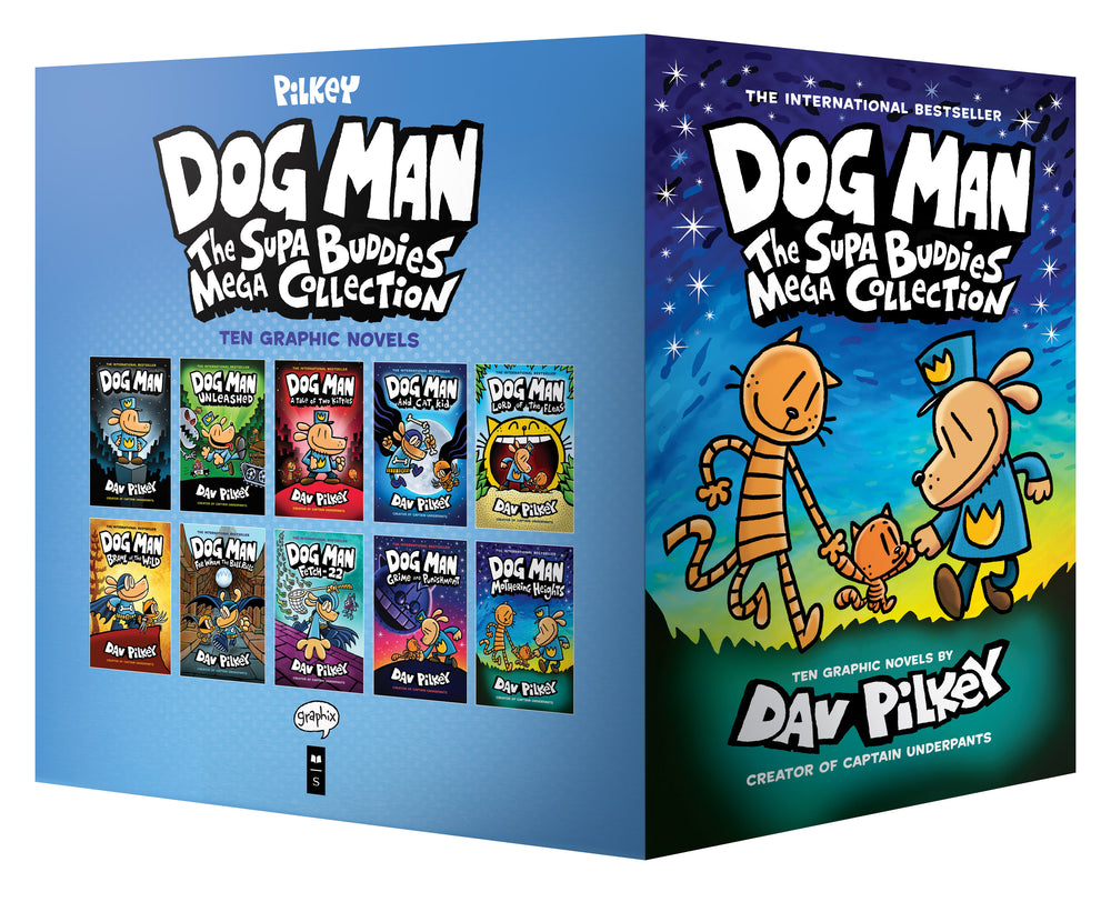 Dog Man: The Supa Buddies Mega Collection - 10 Book Set