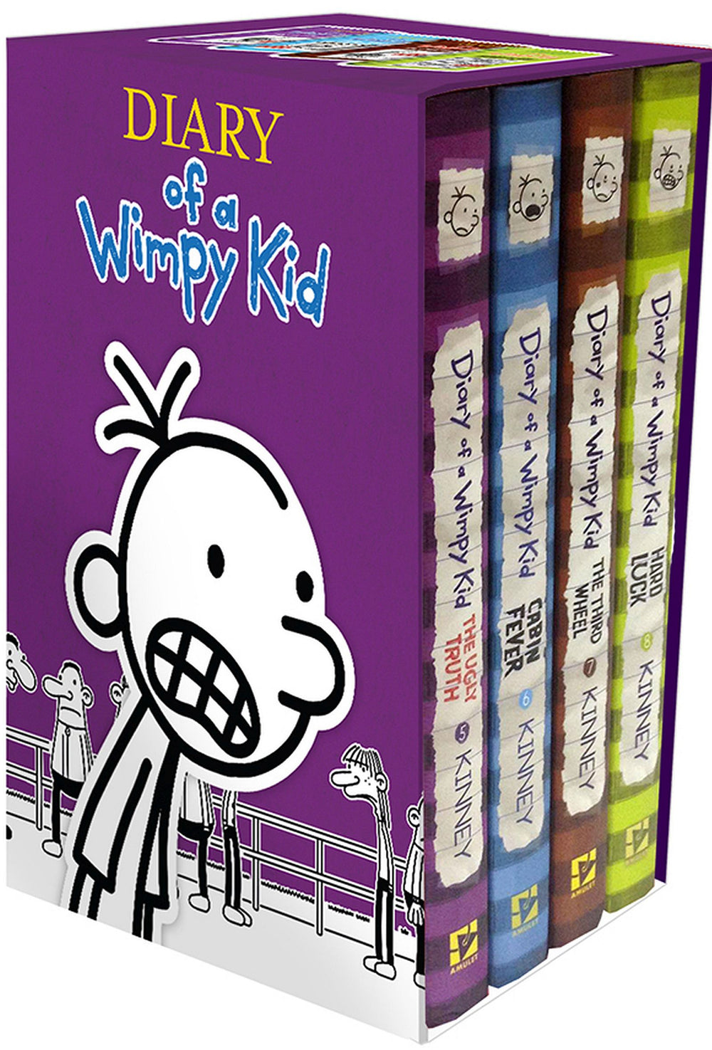 Diary of a Wimpy Kid Box Set: Books 5-8 Hardcover Collection